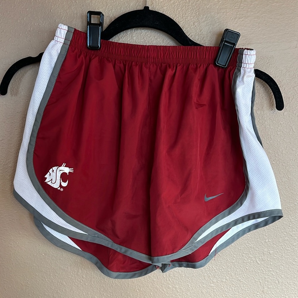 Nike dri fit WSU running shorts.  Size S